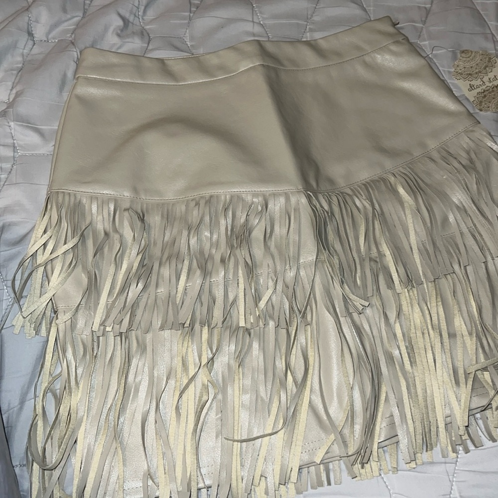 fringe skirt